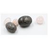 Image 1 : #20-NATURAL PYRITE   & ROSE QUARTZ TUMBLETE 90 G