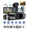 Image 1 : NEW 3 CAMERAS WI-FI ENABLED DASHCAM HD 1080P