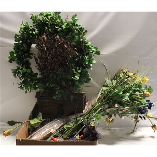 COLLECTION OF CHINTZ AND COMPANY SILK PLANTS AND
