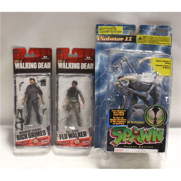 1995 MCFARLANE SPAWN + WALKING DEAD