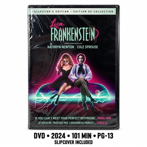 NEW DVD "LISA FRANKENSTEIN" HORROR COMEDY 2024