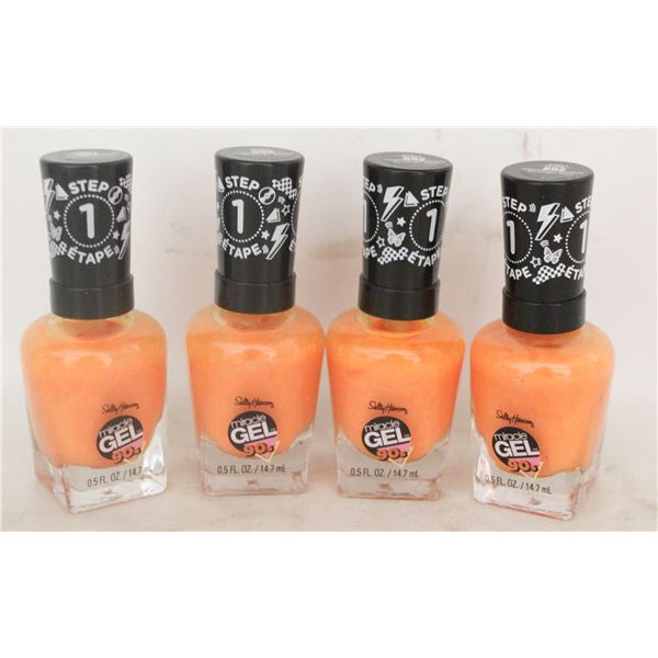 LOT OF 4 NEW NAIL POLISH