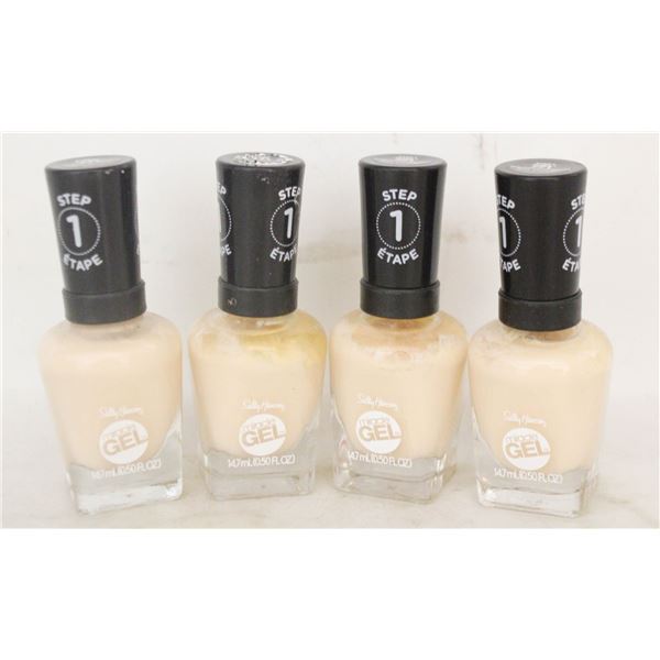 LOT OF 4 NEW NAIL POLISH