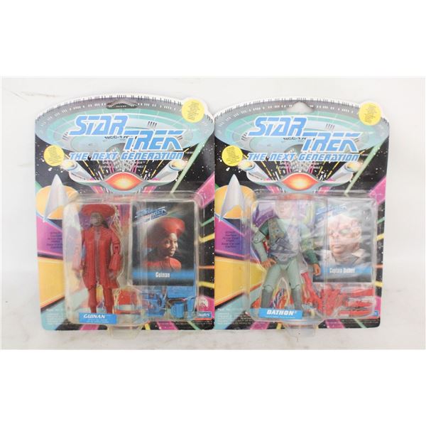 1993 STARTREK FIGURES UNOPENED