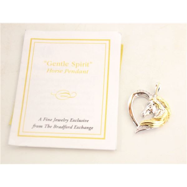 GENTLE SPIRIT HORSE PENDANT BRADFORD