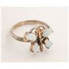 Image 1 : OPAL BUTTERFLY ESTATE VINTAGE RING