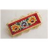 Image 1 : ITSLY MICRO MOSAIC FILIGREE BROOCH IN BOX