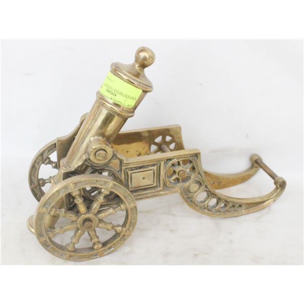 VINTAGE BRASS CANNON