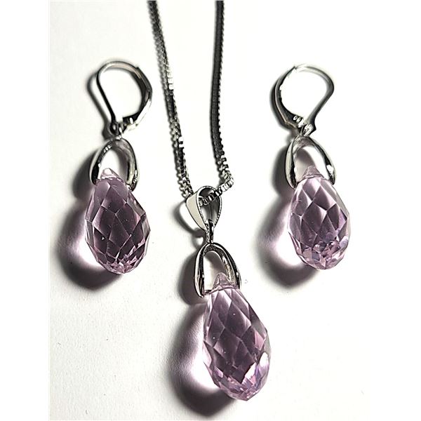 14)  SET OF GENUINE SWAROVSKI CRYSTAL