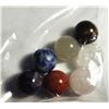 Image 1 : 17)  LOT OF 7 CHAKRA BALL HEALING