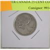Image 1 : 1962 SILVER CANADA 25 CENT COIN
