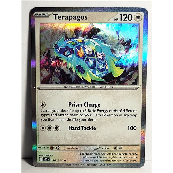 3)  TERAPAGOS, 178/217, HOLO