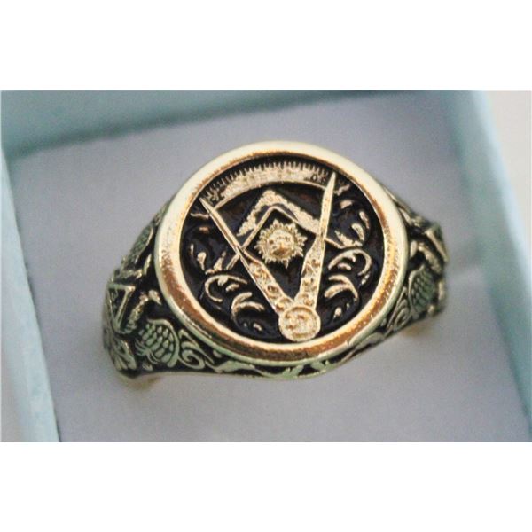 NEW FREEMASON RING SIZE 11