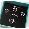 Image 1 : NEW NECKLACE AND 2 RINGS WITH EARRINGS