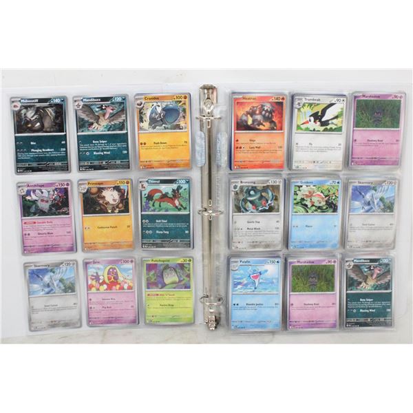 BINDER POKEMON CARDS