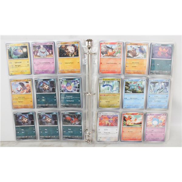 BINDER POKEMON CARDS