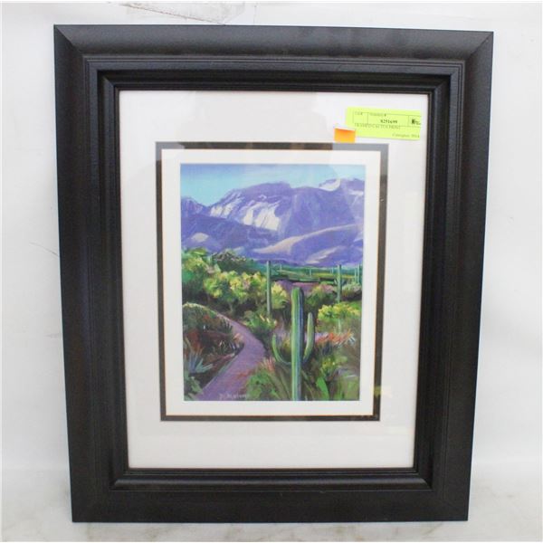 FRAMED CACTUS PRINT