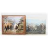 Image 1 : 2 SCOTTISH HIGHLAND CATTLE PHOTOS FRAMED