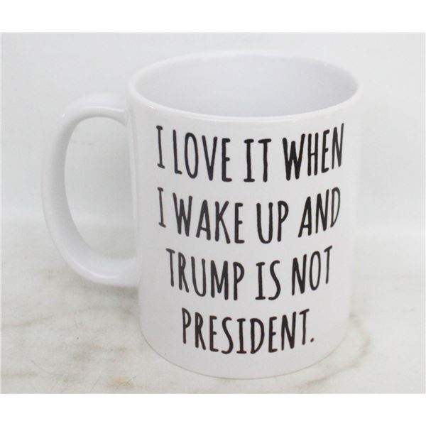 NOVELTY TRUMP RELATED MUG