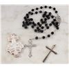 Image 1 : ESTATE ROSARY, CROSS + XL CROSS IN BOX