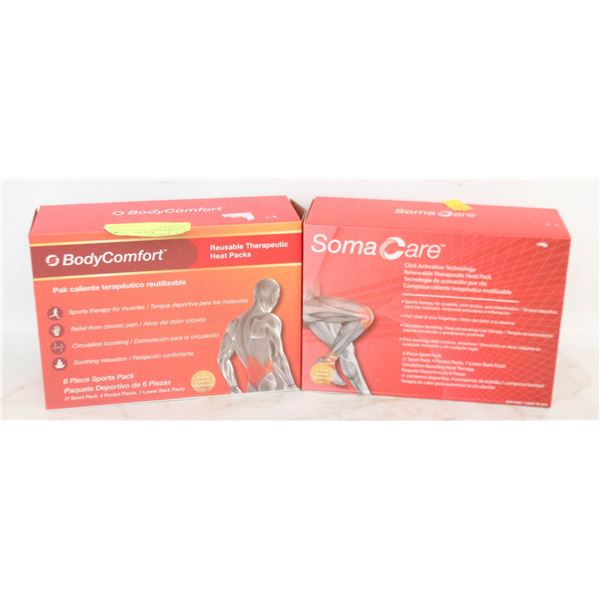 LOT OF 2 SOMA CARE THERAPEUTIC HEAT PACKS