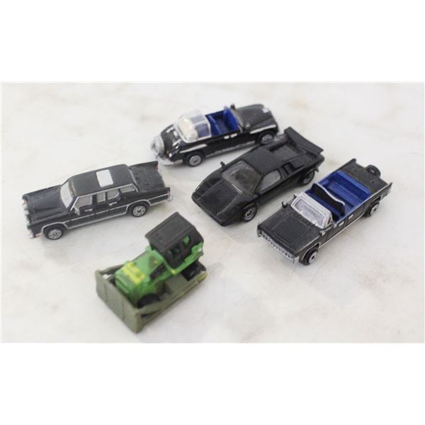 VTG MICRO MACHINES CARS- ASSORTED LOT