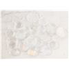 Image 1 : PLASTIC COIN STORAGE CAPSULES- LOT OF 30 ASSORTED