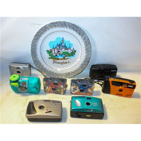 LOT OF 8 VINTAGE FILM CAMERAS