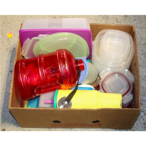 ASSORTED CONTAINERS + HYDRATION VESSELS