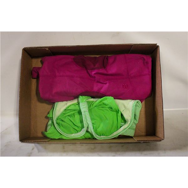 2 X LULU LEMON LADIES MED FIT ATHLETIC TOP