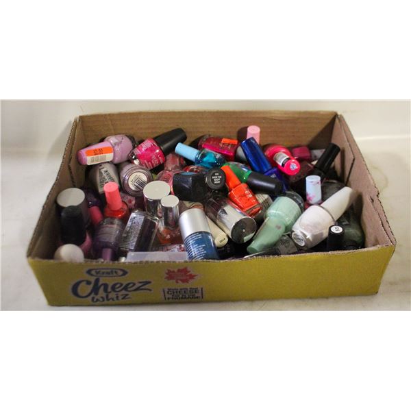 LARGE VOLUME OF NAIL POLISH COLORS