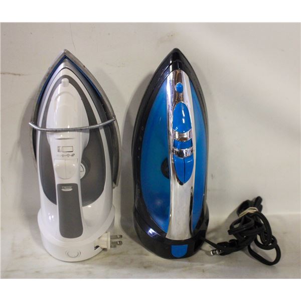 PAIR OF IRONS