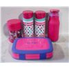 Image 1 : SET OF GIRLS LUNCH CONTAINERS