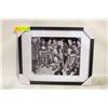 Image 1 : FRAMED TORONTO MAPLE LEAFS 1967 STANLEY CUP PHOTO