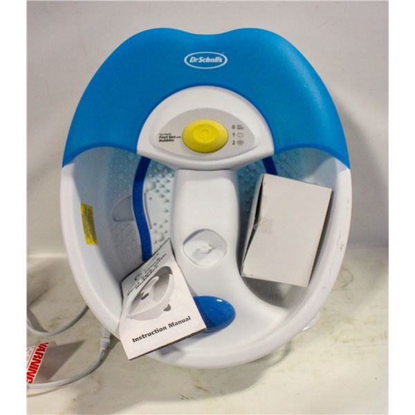 NEW DR. SCHOLLS ELECTRIC FOOT MASSAGER W/HEAT