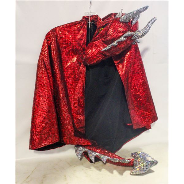 HALLOWEEN DRAGON COSTUME SIZE 3-6 YEARS