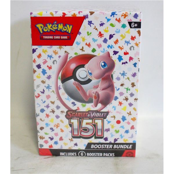 POKEMON TCG 151 BOOSTER BOX (6 PACKS)