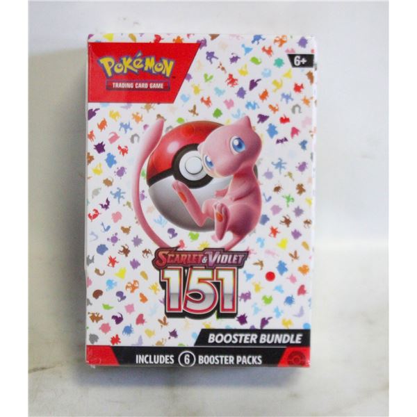 POKEMON TCG 151 BOOSTER BOX (6 PACKS)