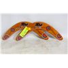 Image 1 : PAIR OF BOOMERANGS