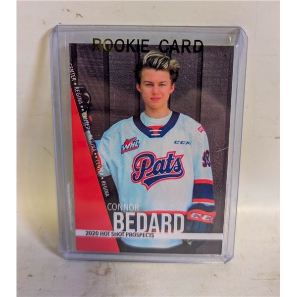 CONNOR BEDARD PRE-ROOKIE CARD