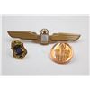 Image 1 : 3 COLLECTIBLE GOLD-TONED PINS! UNITED WINGS,
