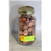 Image 1 : JAR FULL OF PENNIES. ESTATE