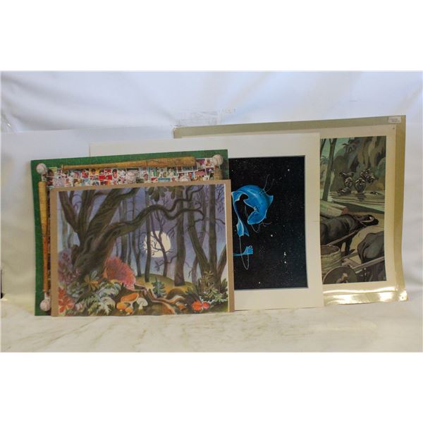 ASSORTED LOT OF ART /PRINTS