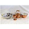 Image 1 : STAINLESS STEEL STRAINER, COPPER KETTLE,
