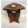 Image 1 : VINTAGE HAND CARVED ANGLO-INDIAN TEAK