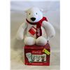 Image 1 : COCA COLA PLUSH POLAR BEAR WITH 4