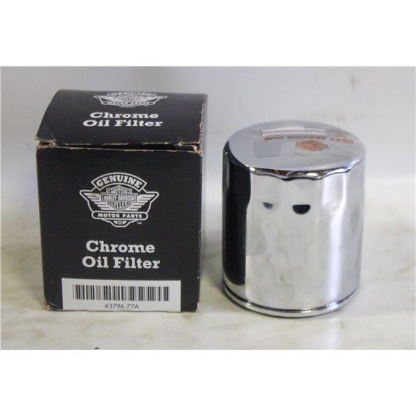 HARLEY-DAVIDSON CHROME OIL FILTER
