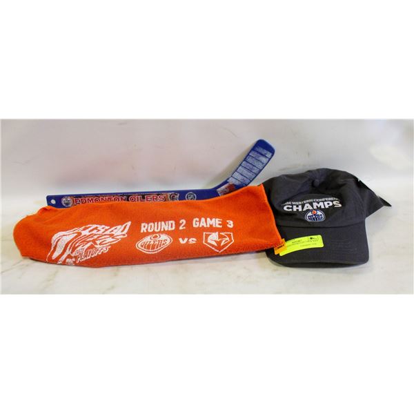 EDMONTON OILERS LOT - NEW HAT,