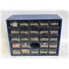 Image 1 : VINTAGE METAL AKRO MILLS PARTS ORGANIZER FULL