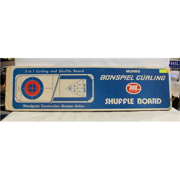 1960'S MUNRO GAMES 5IN1 CURLING / SHUFFLEBOARD